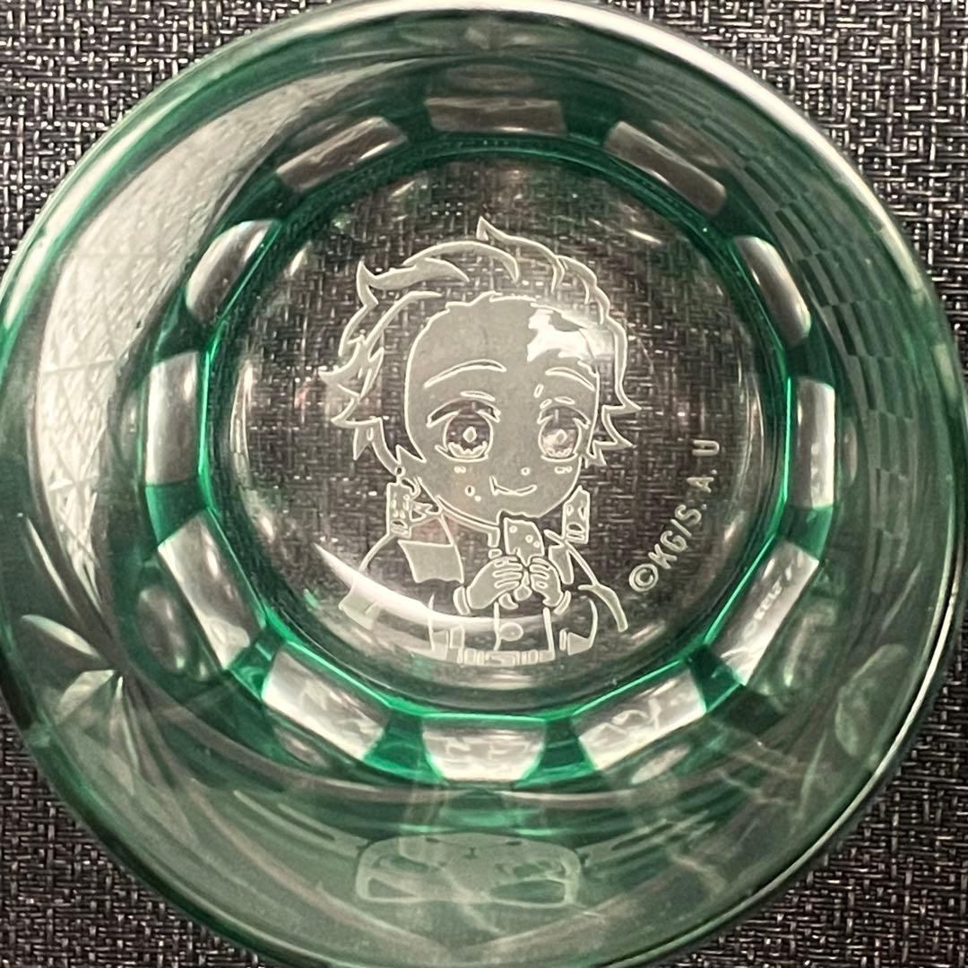 【限定非売品】 鬼滅の刃 炭治郎モデル 江戸切子 グラス コップ Befco