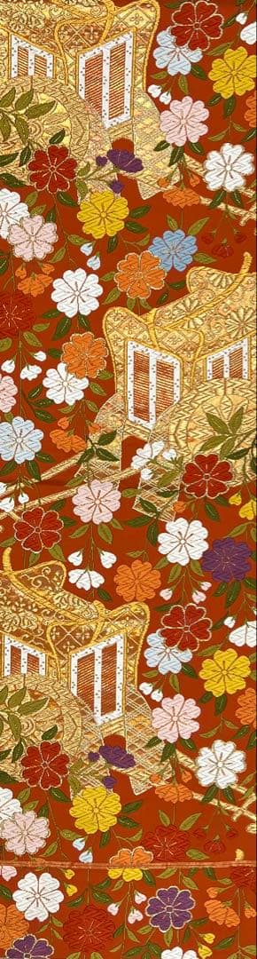 振り袖　フルセット　別誂長襦袢付　無地ぼかし　紋意匠　珍品　成人式　638