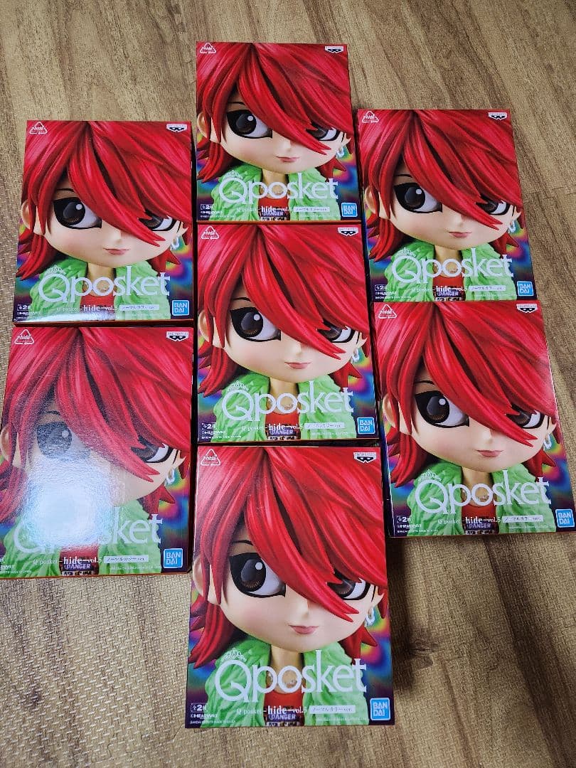 hide Qposket フィギュア　３2個まとめ　ノーマルカラー　メタリック
