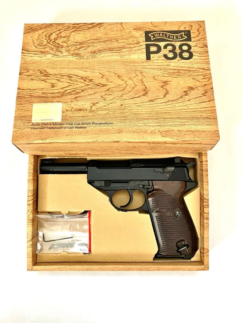 マルゼン　ワルサーP38ガスブローバックエアガン