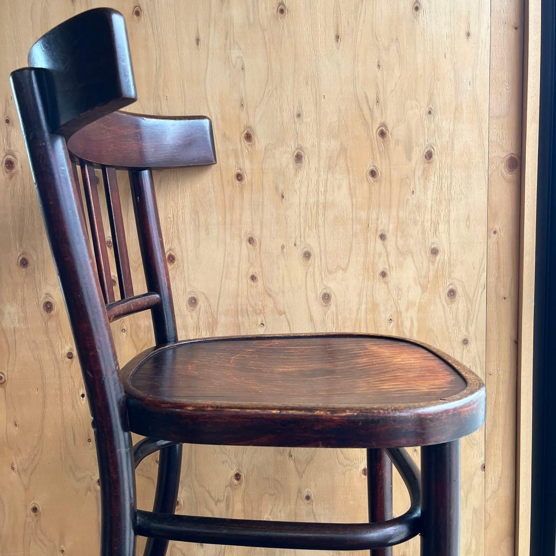 アンティーク家具 椅子 木製 フィッシェル チェコ カフェチェア ベントウッド