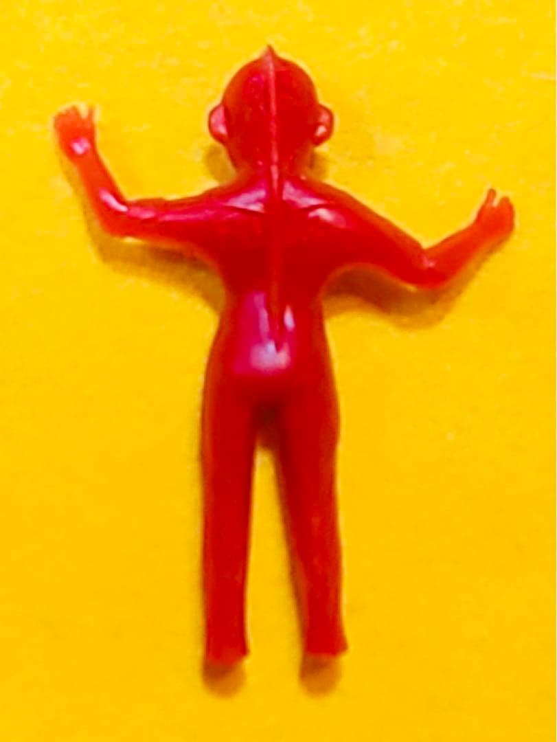 1967年製ブルマァク赤ウルトラマン円谷プロ特撮ヒーローソフビ人形フィギュア朱色