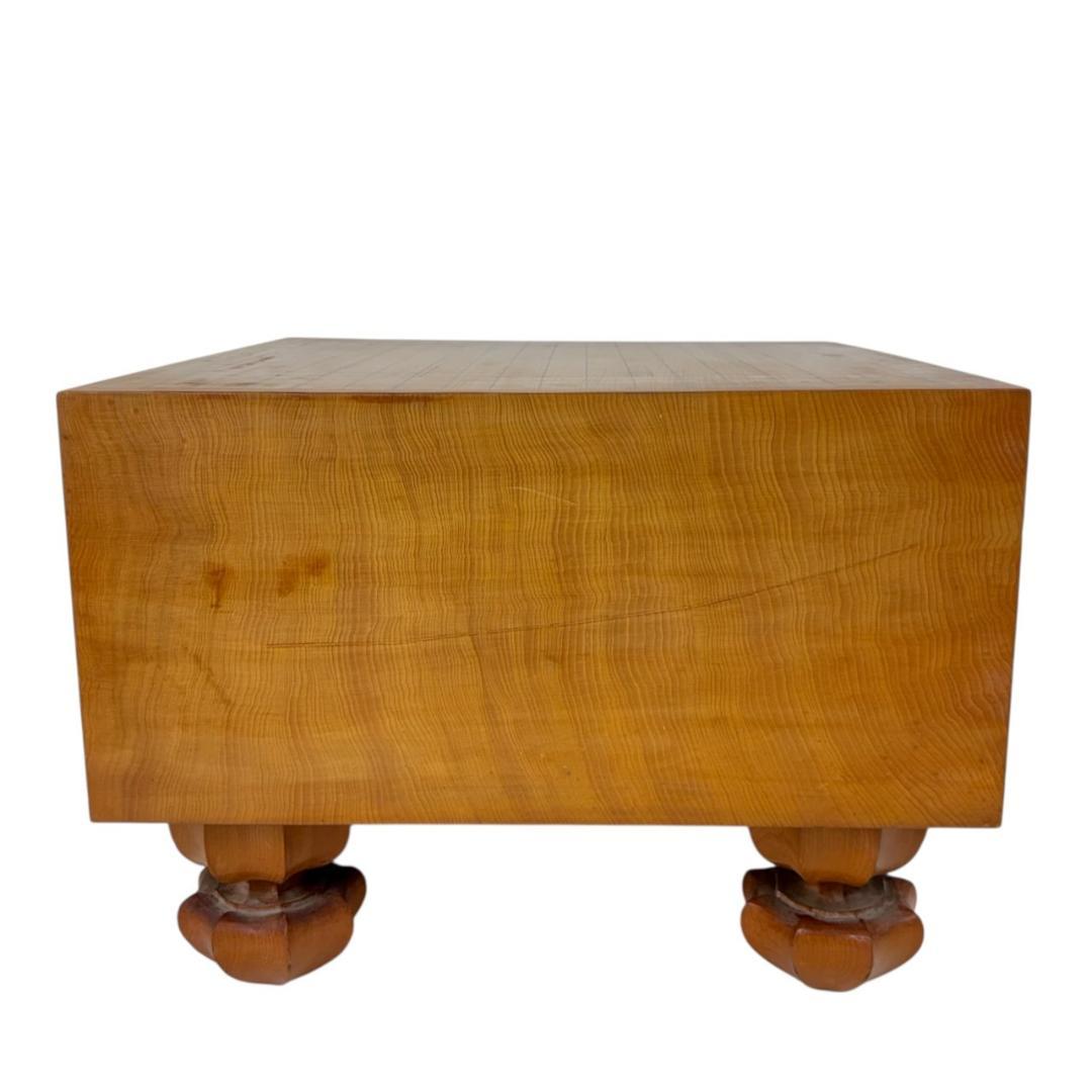 最高級　本榧　ヘソ有　碁盤　厚み約七寸　かや