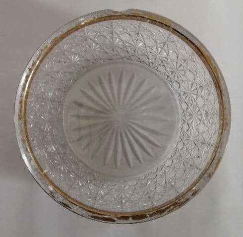 ギヤマン切子　金彩