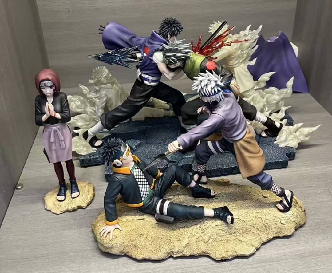 ナルト Chikara-STUDIO はたけカカシvsうちはオビトフィギュア