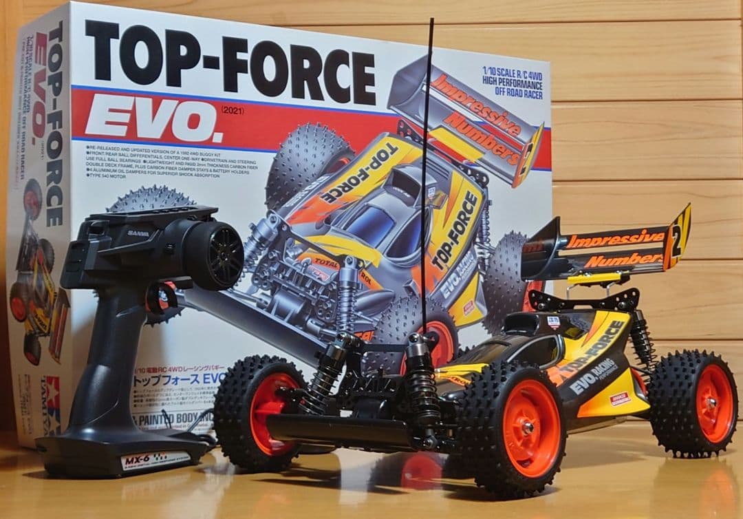 トップフォースEVO.2021エボリューションサンワプロポバッテリーセット完成品