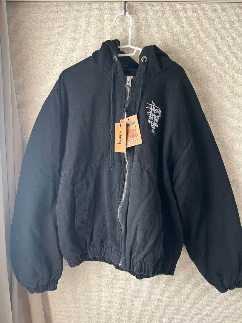 ジャケット・アウター STUSSY CanvasInsulatedWorkJaket