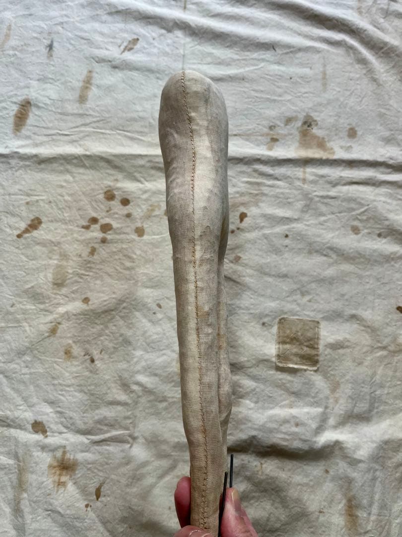 古道具坂田 古い人形の芯 日本 民藝 古美術 骨董 古道具 アンティーク　中