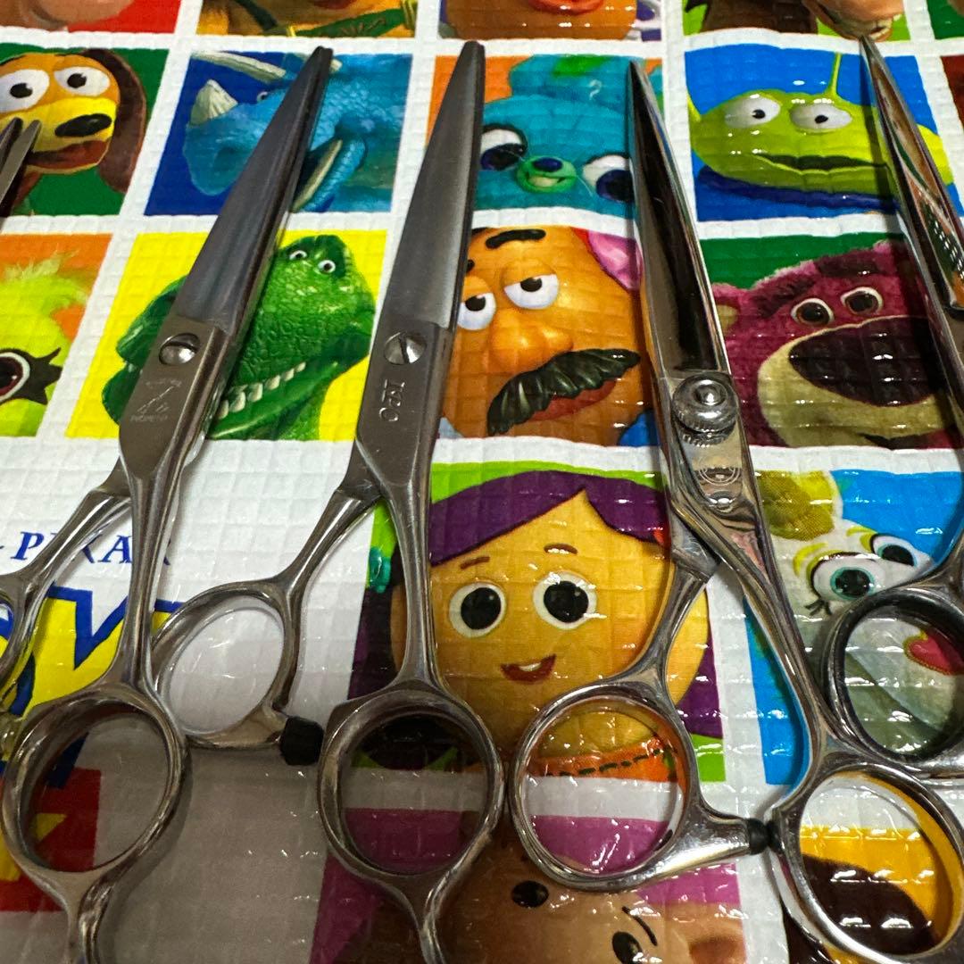 トリミングシザー セット　6丁セット