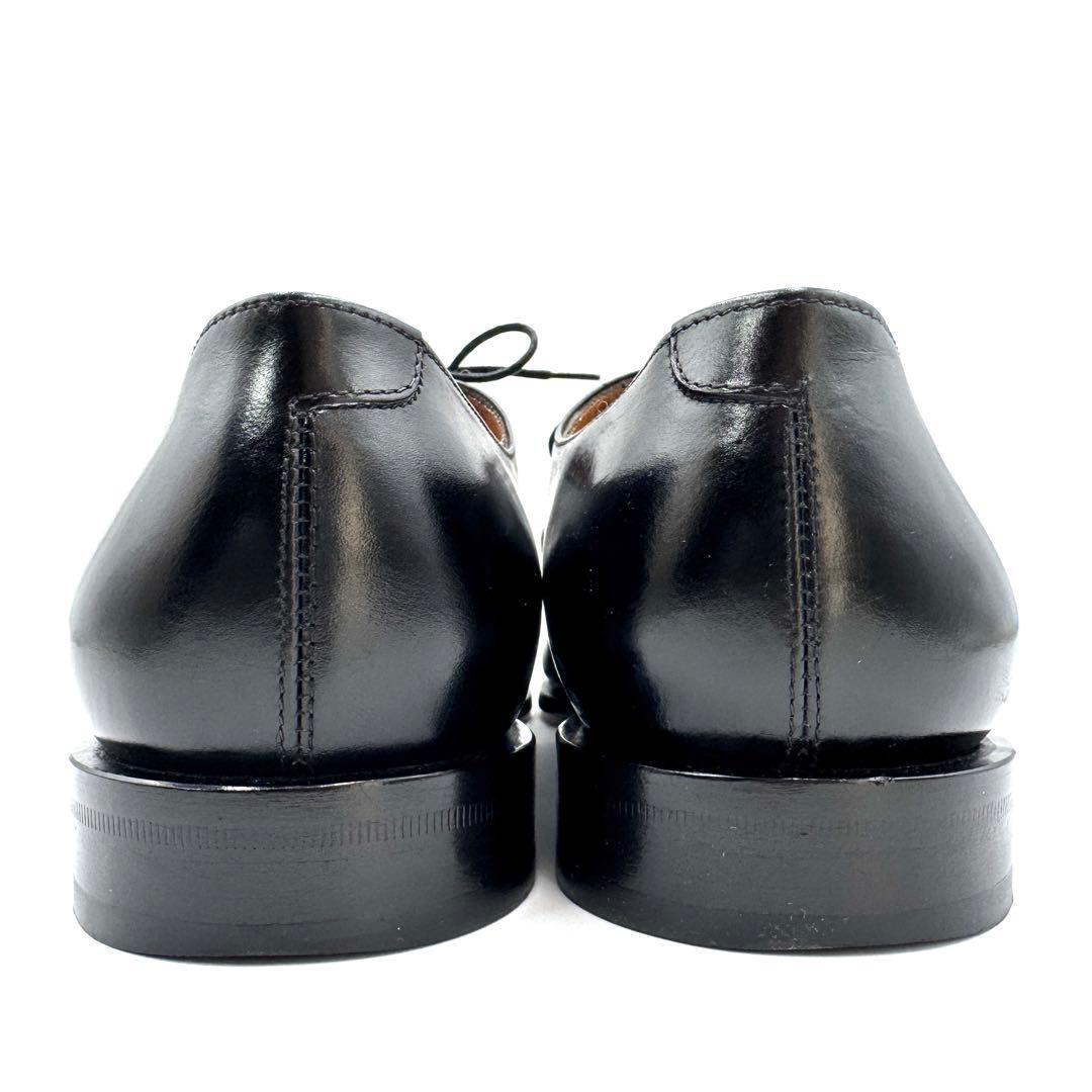 【美品】Ferragamo ドレスシューズ ストレートチップ ブラック 26㎝