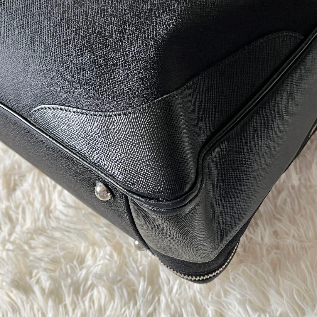 美品✨PELLE MORBIDA ペッレモルビダ　ブリーフケース　2way 黒