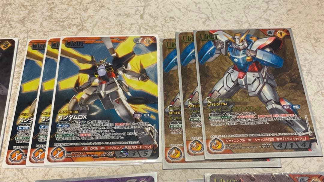 ガンダムウォーネグザ　セット売り