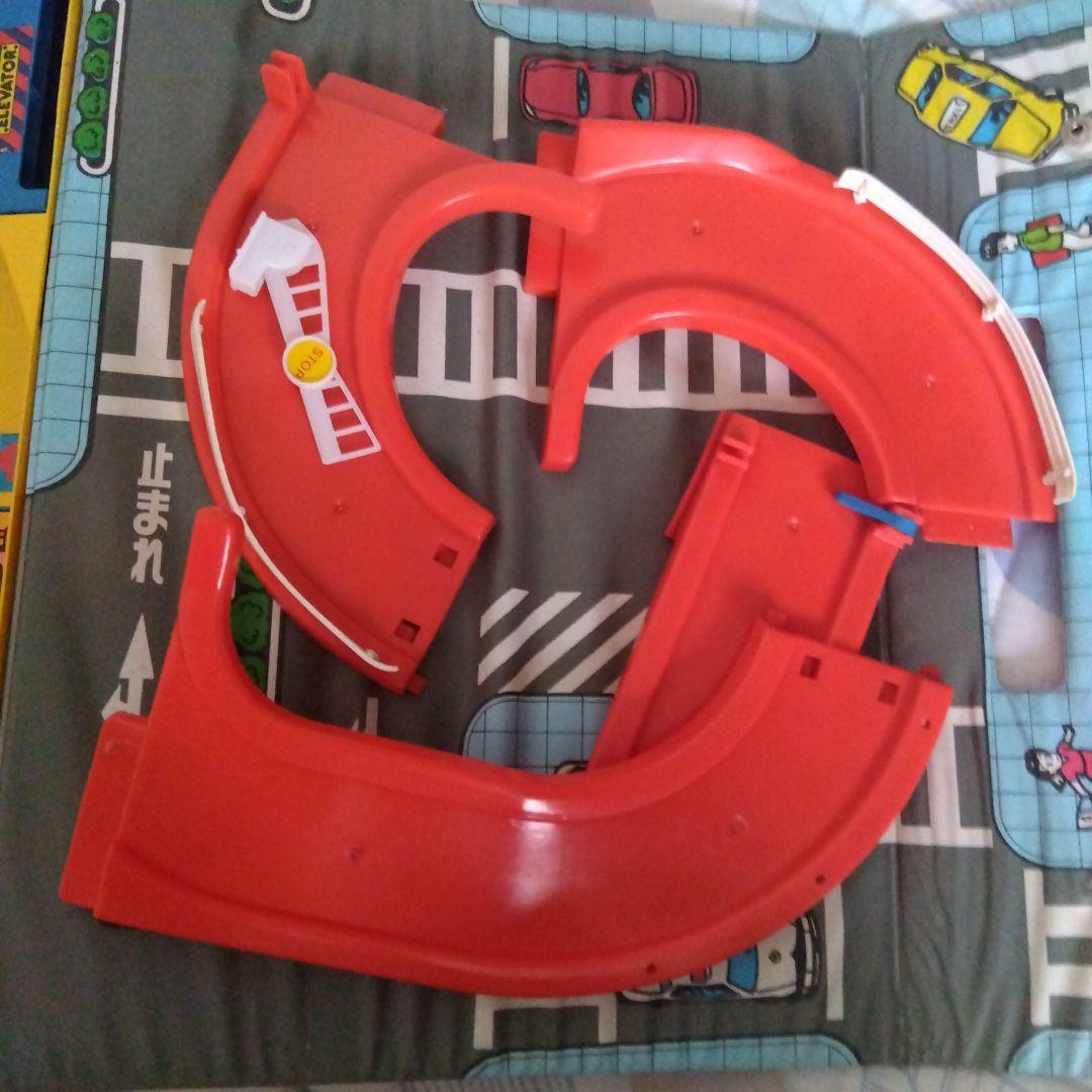 トミカ ミニカー 駐車場マット付き TOMICA 平成レトロ