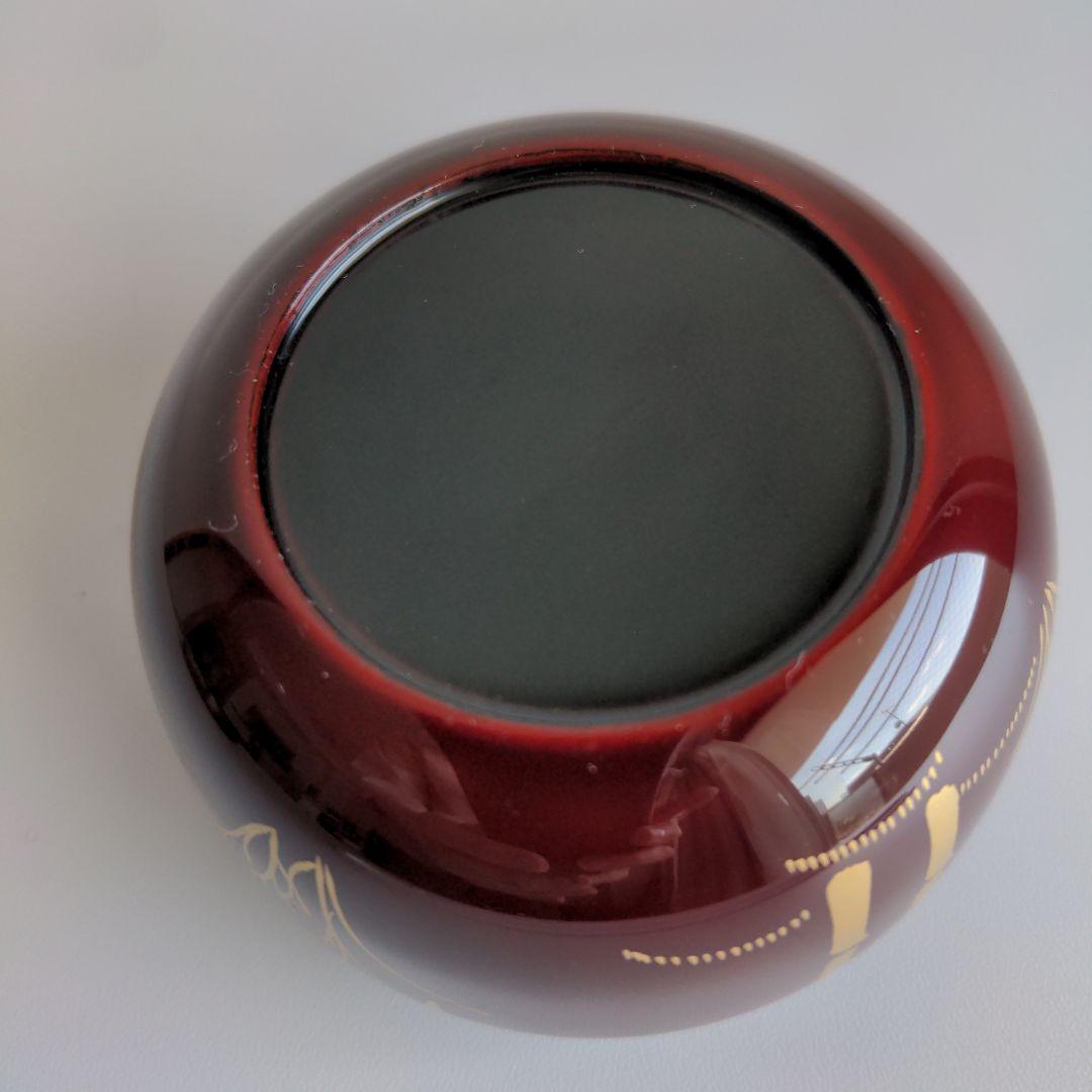 輪島塗 竹蒔絵 平棗 茶道具