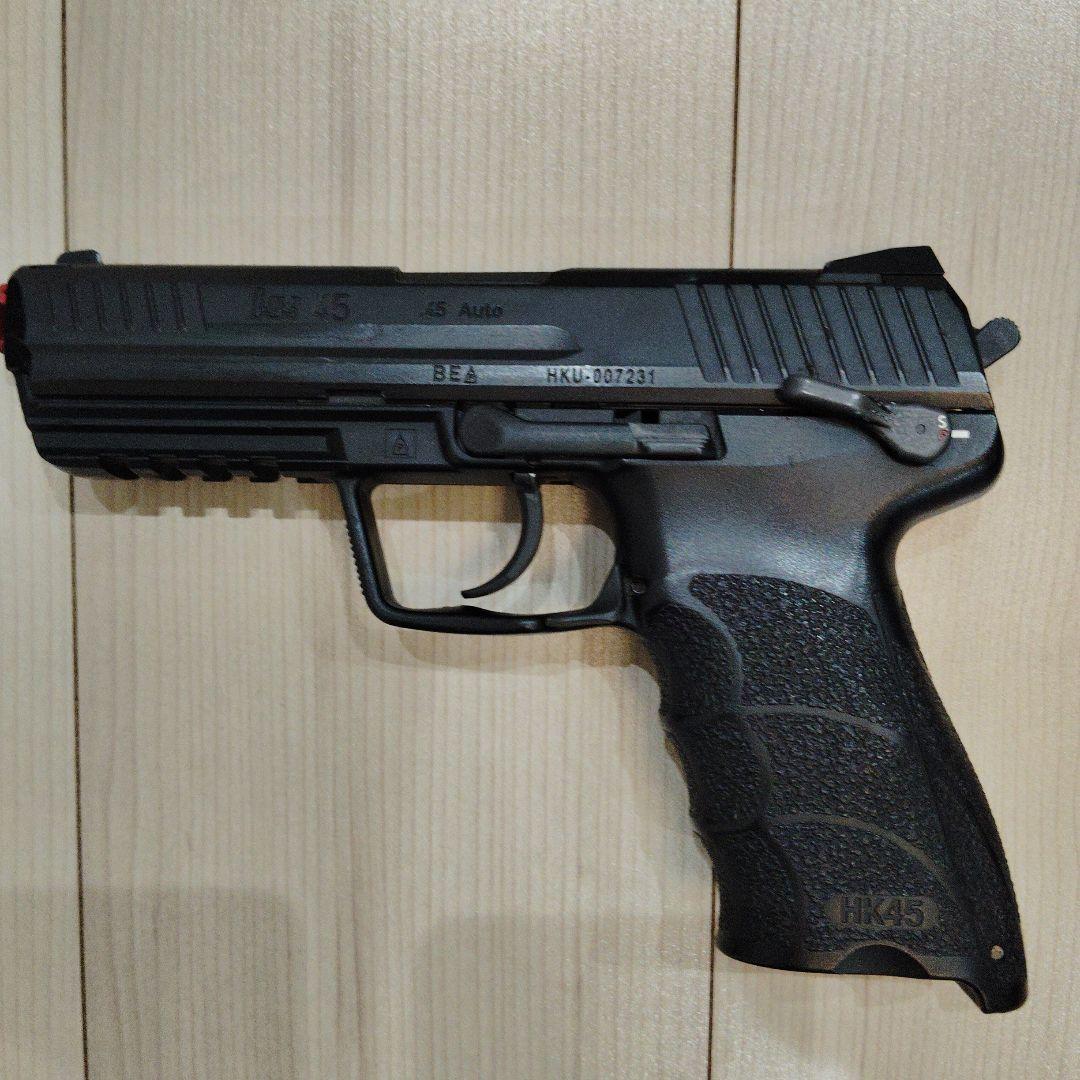 最終値下げ 東京マルイガスガン HK45 USPコンパクト マガジン合計5本付き