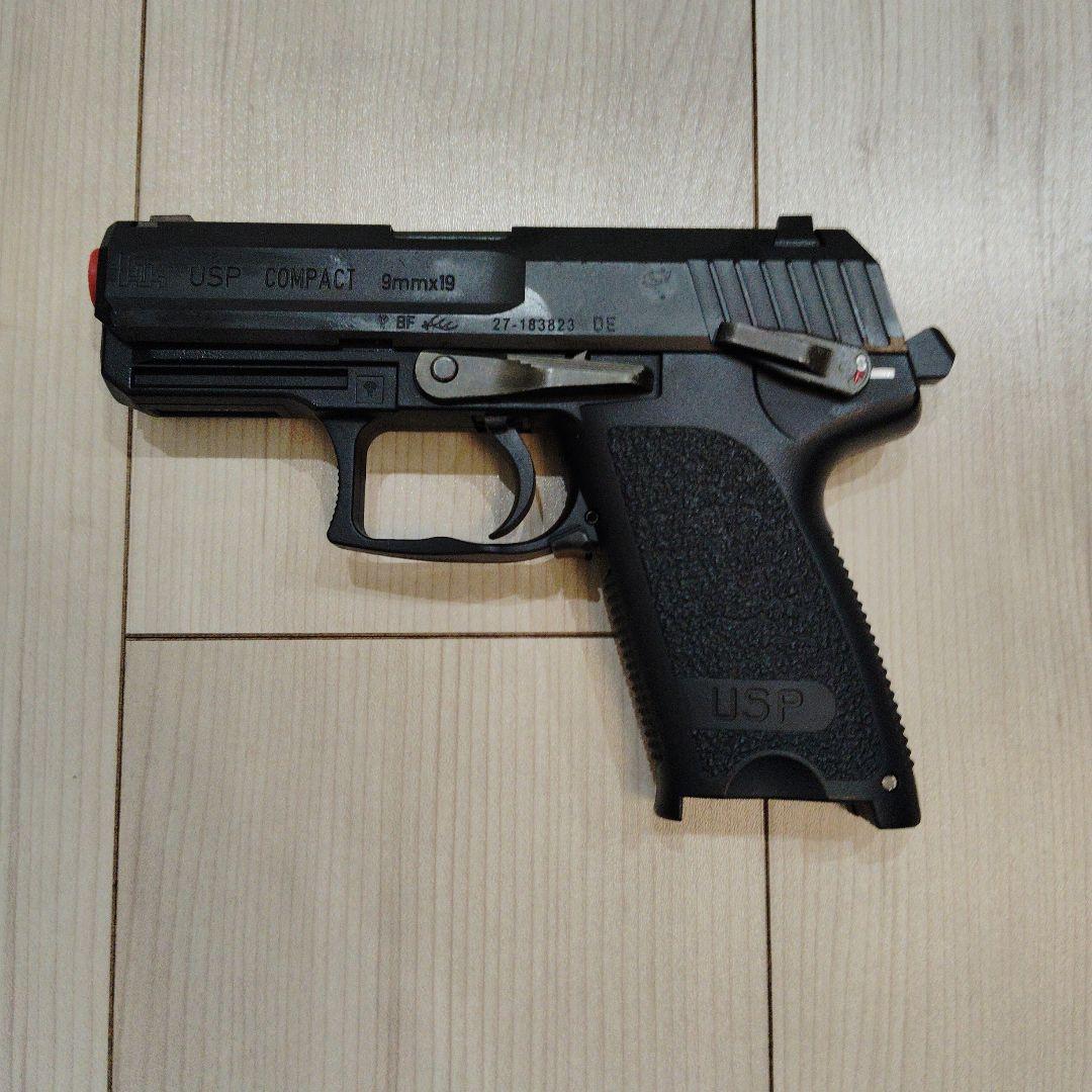 最終値下げ 東京マルイガスガン HK45 USPコンパクト マガジン合計5本付き