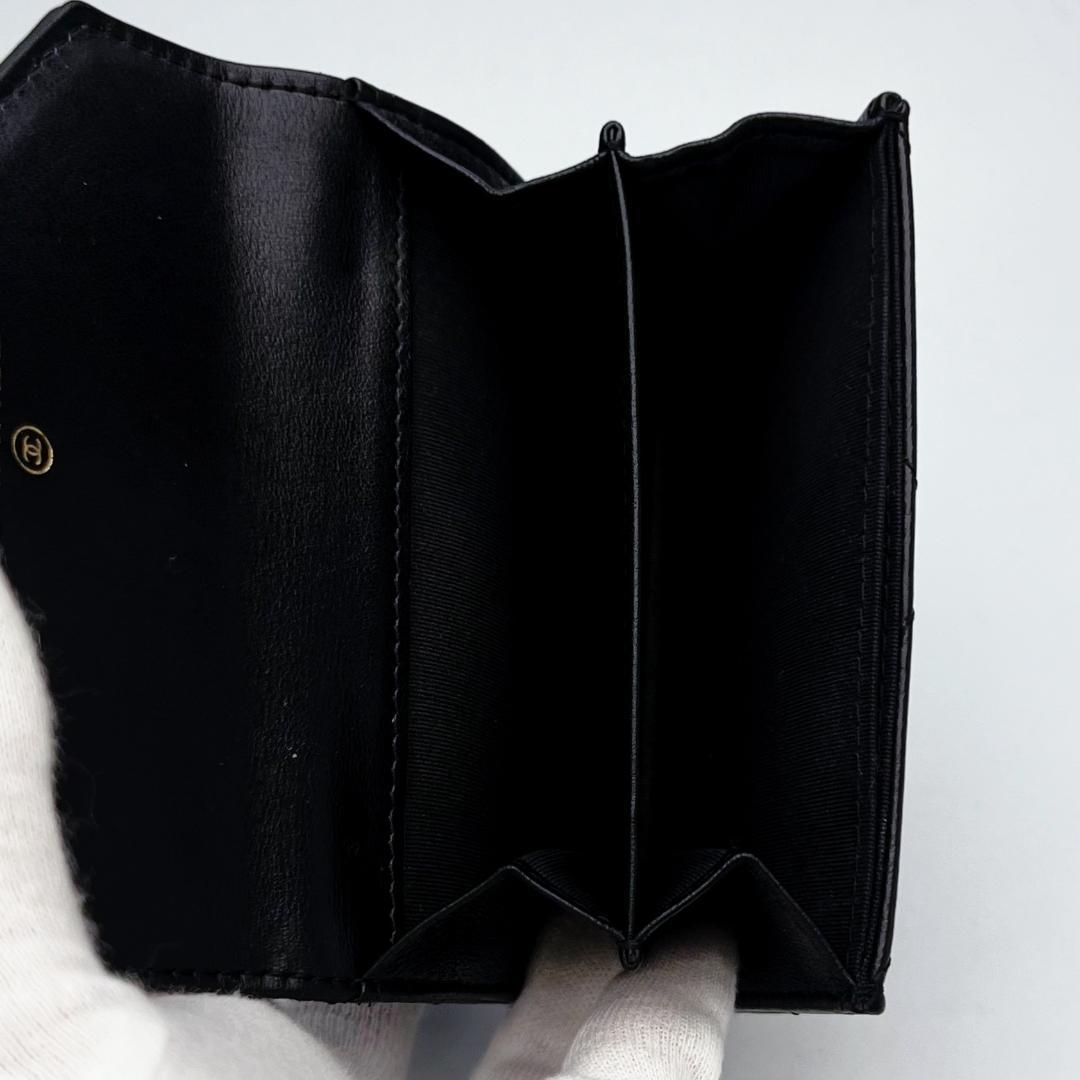 開運財布！新品未使用シャネル Vステッチ ココシャネル 財布 正規保証2267