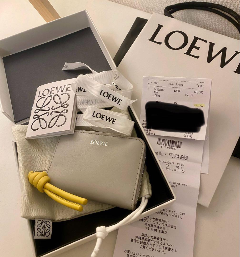 ⭐︎新品未使用⭐︎LOEWE ロエベ　ノット　ジップパース