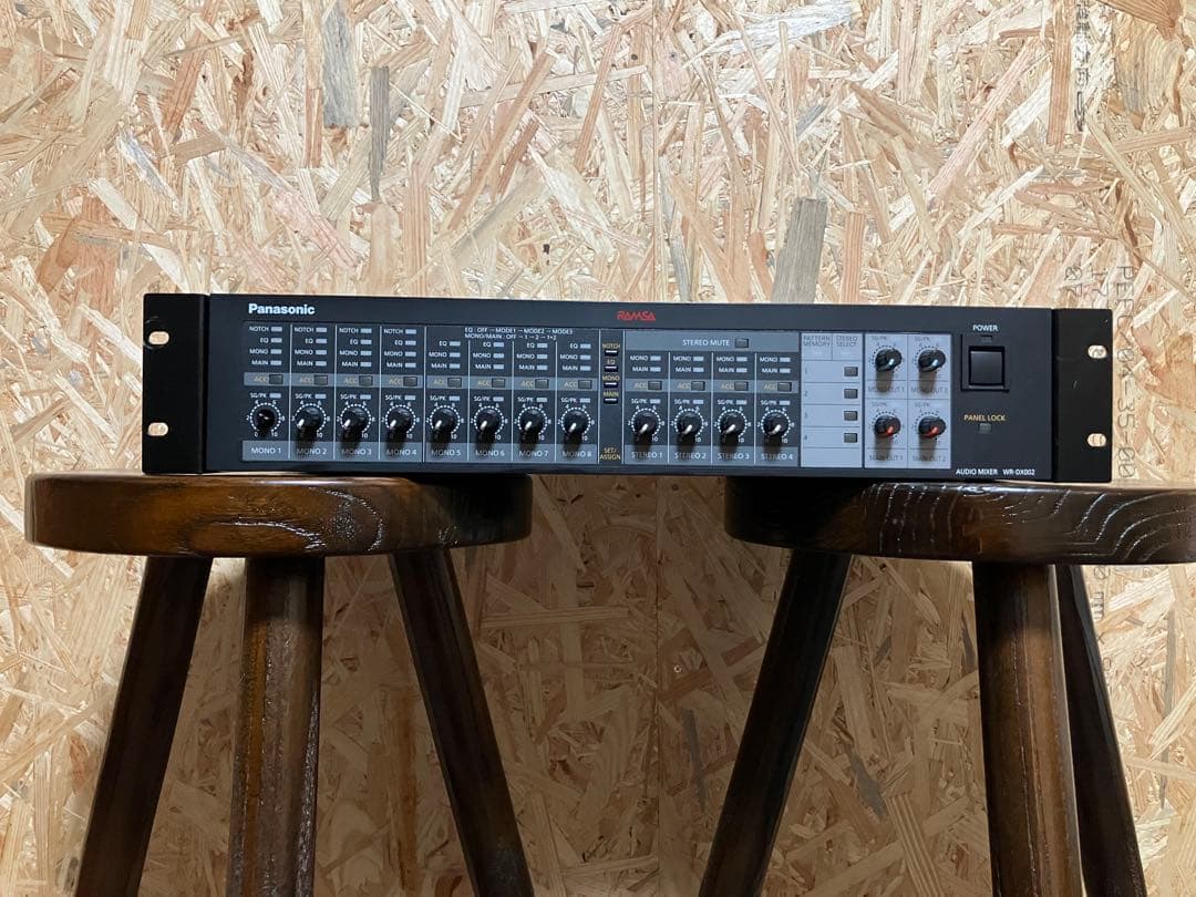 美品　Panasonic WR-DX002 デジタルオーディオミキサー