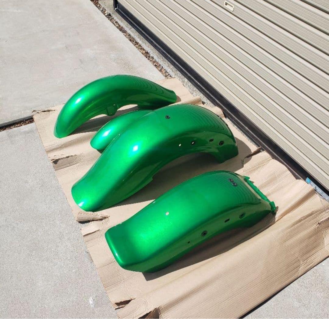 ドラッグスター400スタンダード！アメリカンドラッカーズ！ストリームフェンダー！