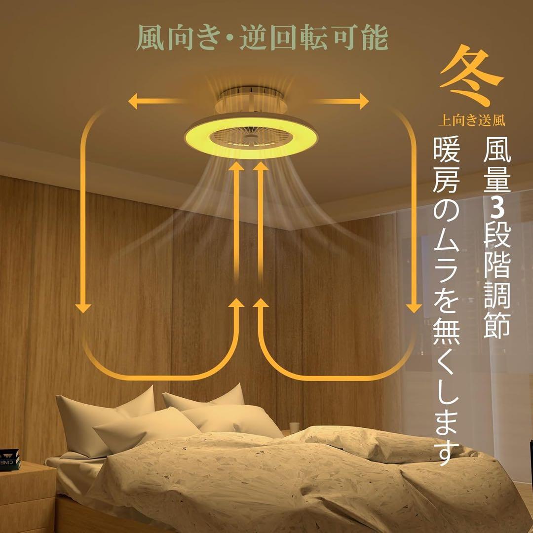 シーリングファンライト 10畳 ファン付き LEDシーリングライト
