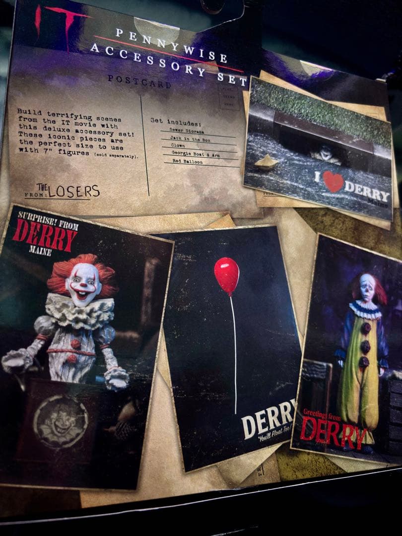 イットそれが見えたら、終わり。7インチ アクションフィギュア アクセサリーパック