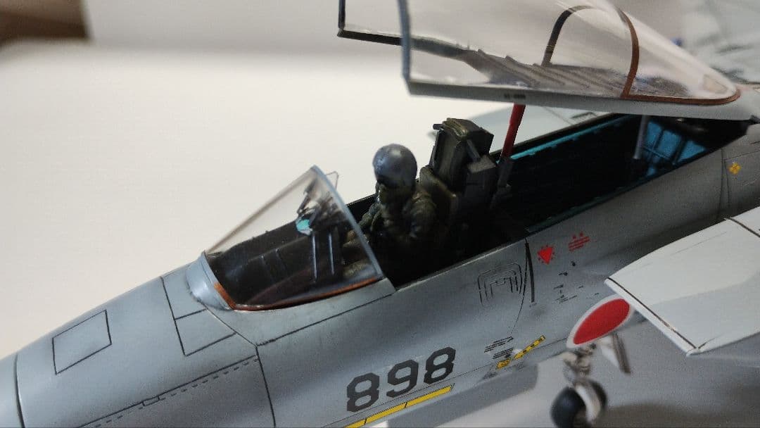 プラモデル完成機　1/48　航空自衛隊 F-15J イーグル