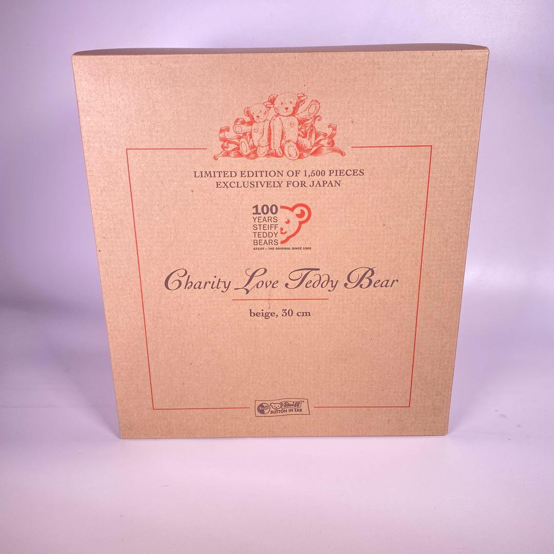 STEIFF シュタイフ　チャリティ・ラブ・テディベア