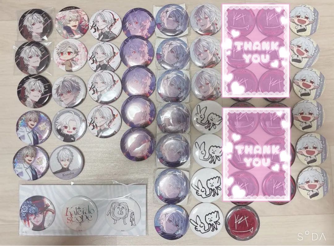 葛葉 グッズ 缶バッジ チェキ まとめ売り