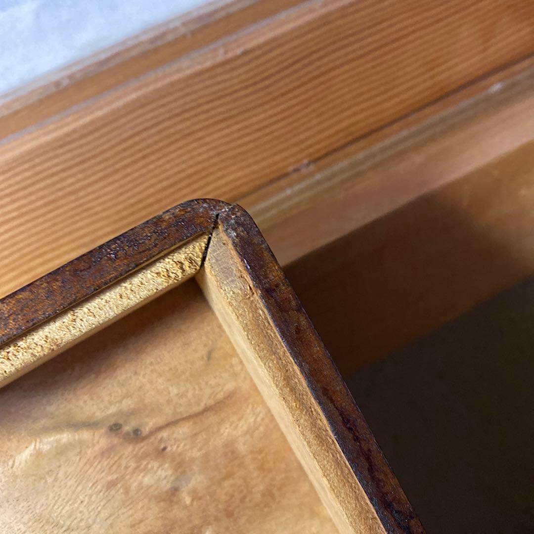 中国古玩　木彫　毛沢東　人生図箱