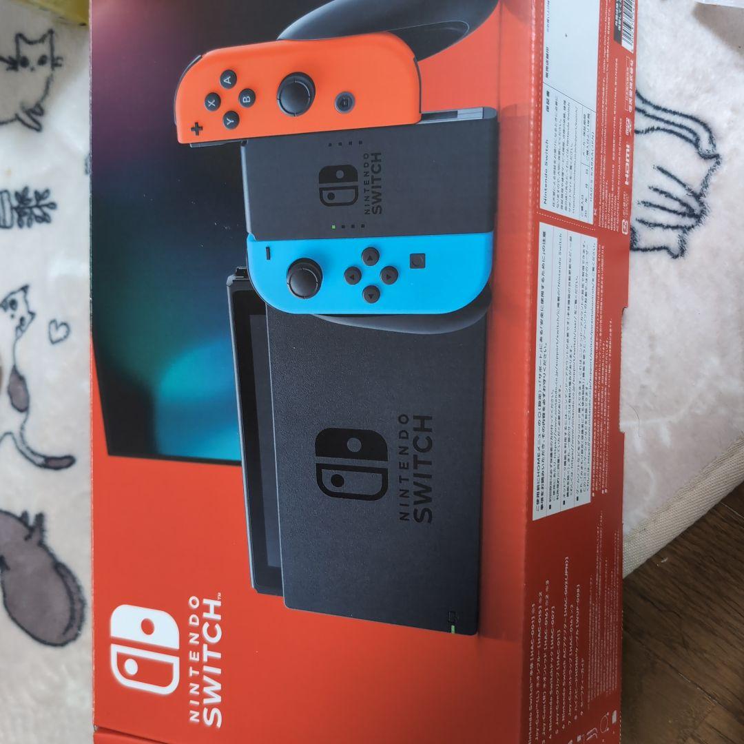 Nintendo Switch 本体 ネオンレッド・ブルー