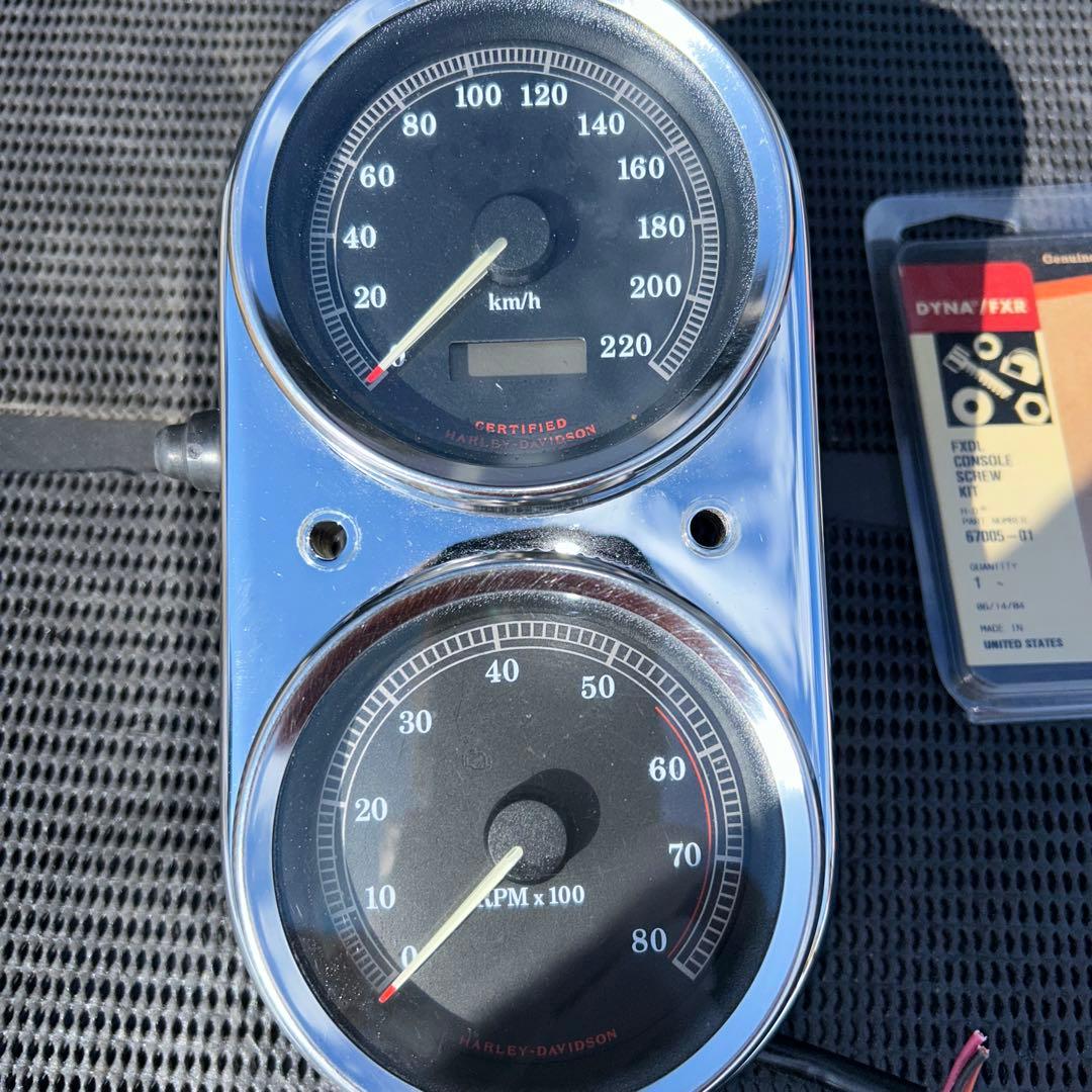 ハーレー ダビットソン メーター・メーターカバー・コンソールカバーセット