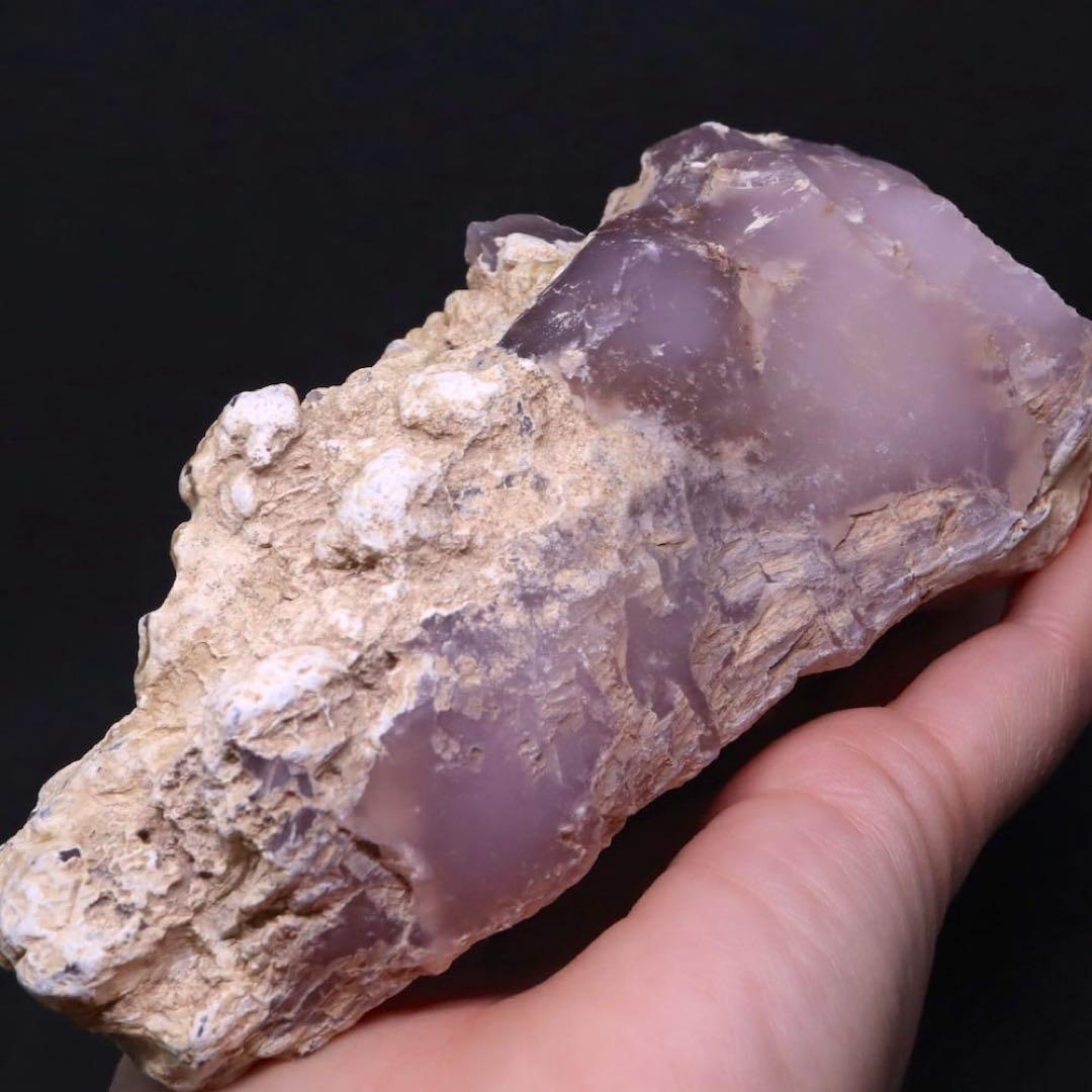 リムキャスト 珪化木 ピンクカルセドニー 499g LM011 天然石 原石