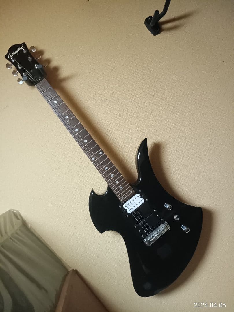 ☆YG3☆新品弦交換済☆美品☆CatingBard モッキンバード ブラック☆