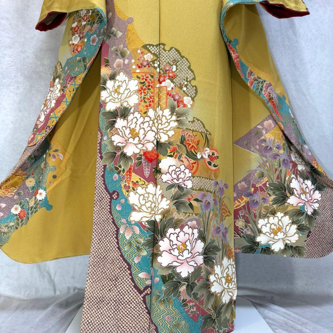 未使用品　振袖フルセット　トールサイズ　168〜178　落款　成人式
