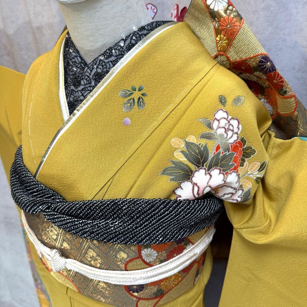 未使用品　振袖フルセット　トールサイズ　168〜178　落款　成人式