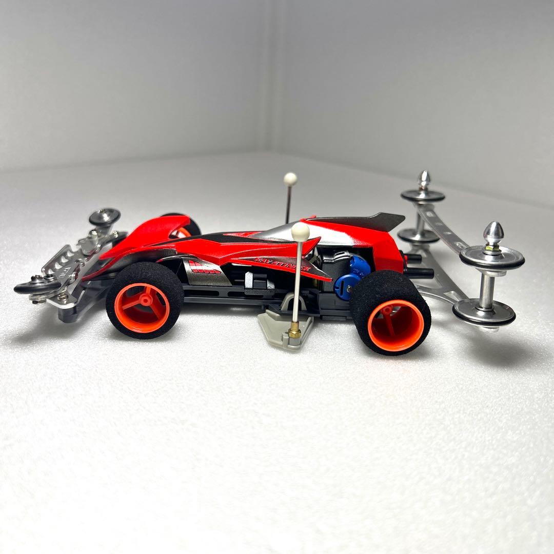 ミニ四駆　レイスティンガー　タミヤ　完成品　肉抜き　塗装　改造　スーパー1