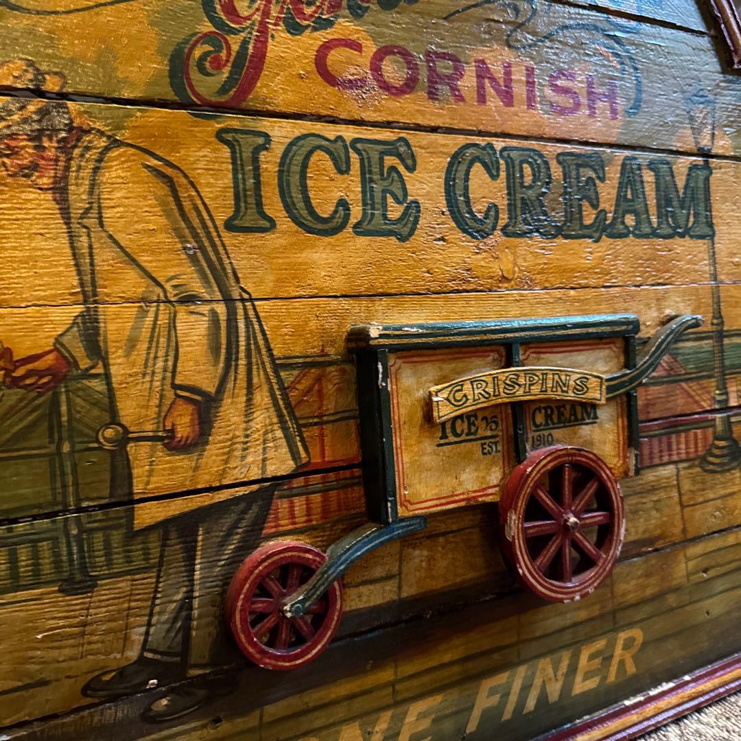 木製アイスクリームメーカーアート（レア）