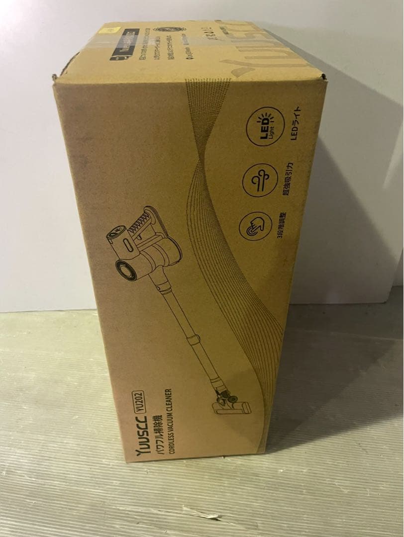 70Kpa超強力吸引 最軽量 掃除機 コードレス グリーンLEDライト