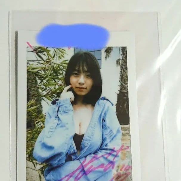 菊地姫奈さんの貴重なチェキです‼️