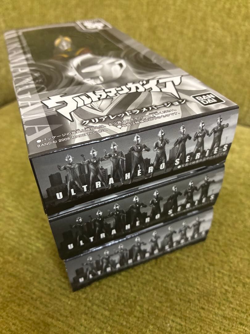 SP ウルトラマンティガ ダイナ ガイア クリアレッドラメ　ゼロ