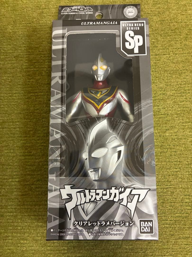 SP ウルトラマンティガ ダイナ ガイア クリアレッドラメ　ゼロ