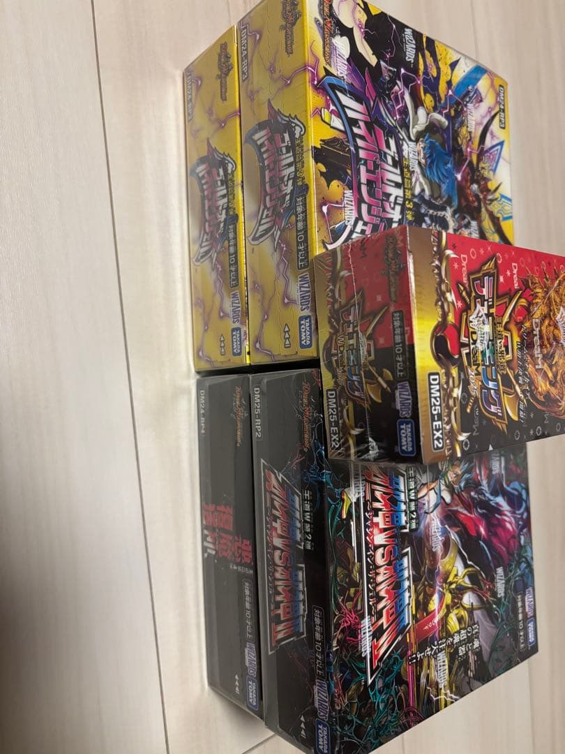 デュエルマスターズ　シュリンク付き　BOX 悪魔神　デュエキング　ゴールドオブ