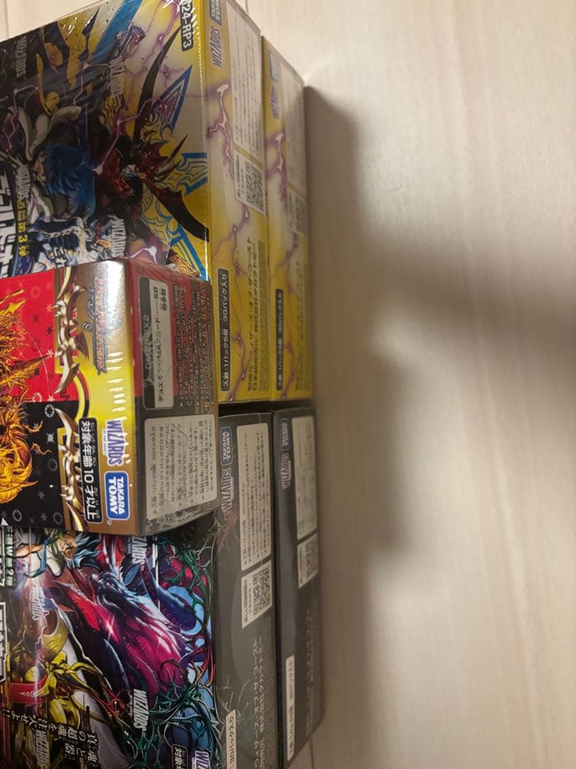 デュエルマスターズ　シュリンク付き　BOX 悪魔神　デュエキング　ゴールドオブ