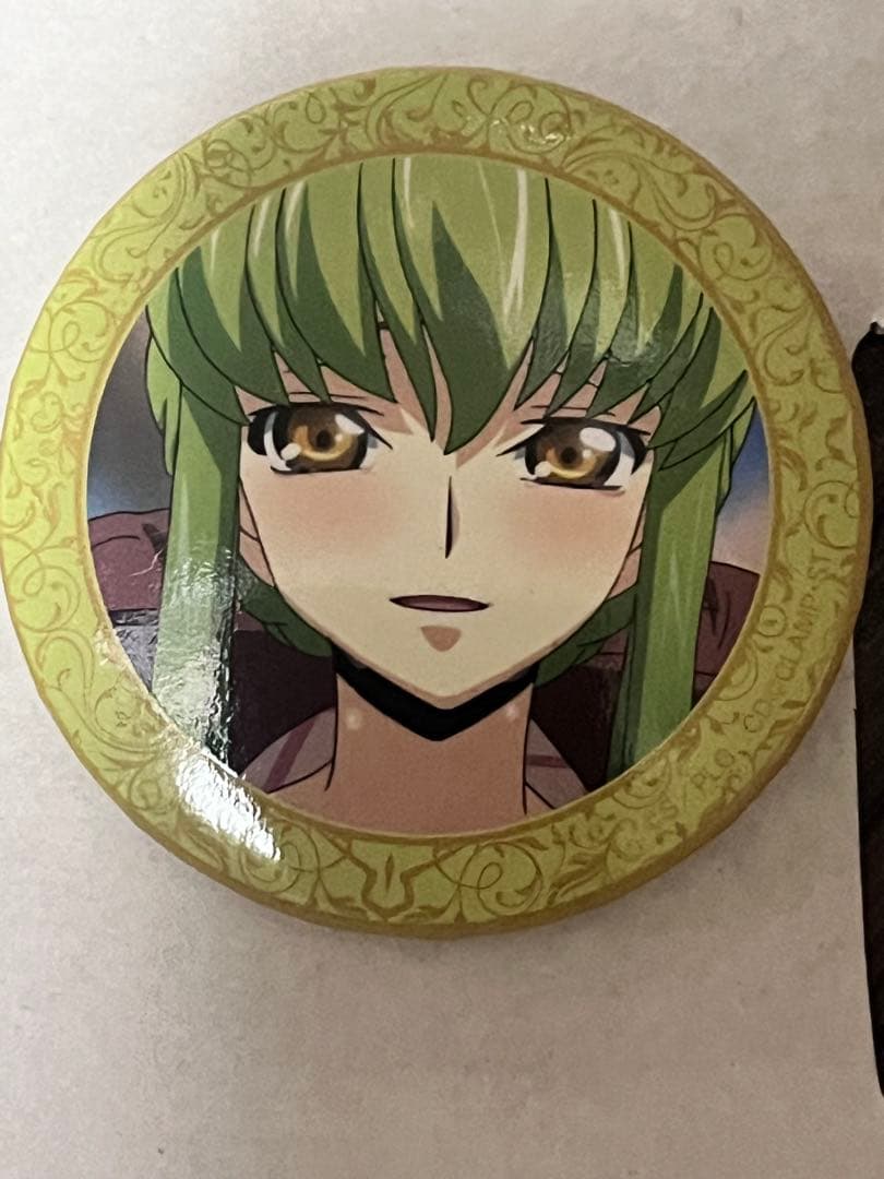 推しキャラ 缶バッジ コードギアス レア C.C.