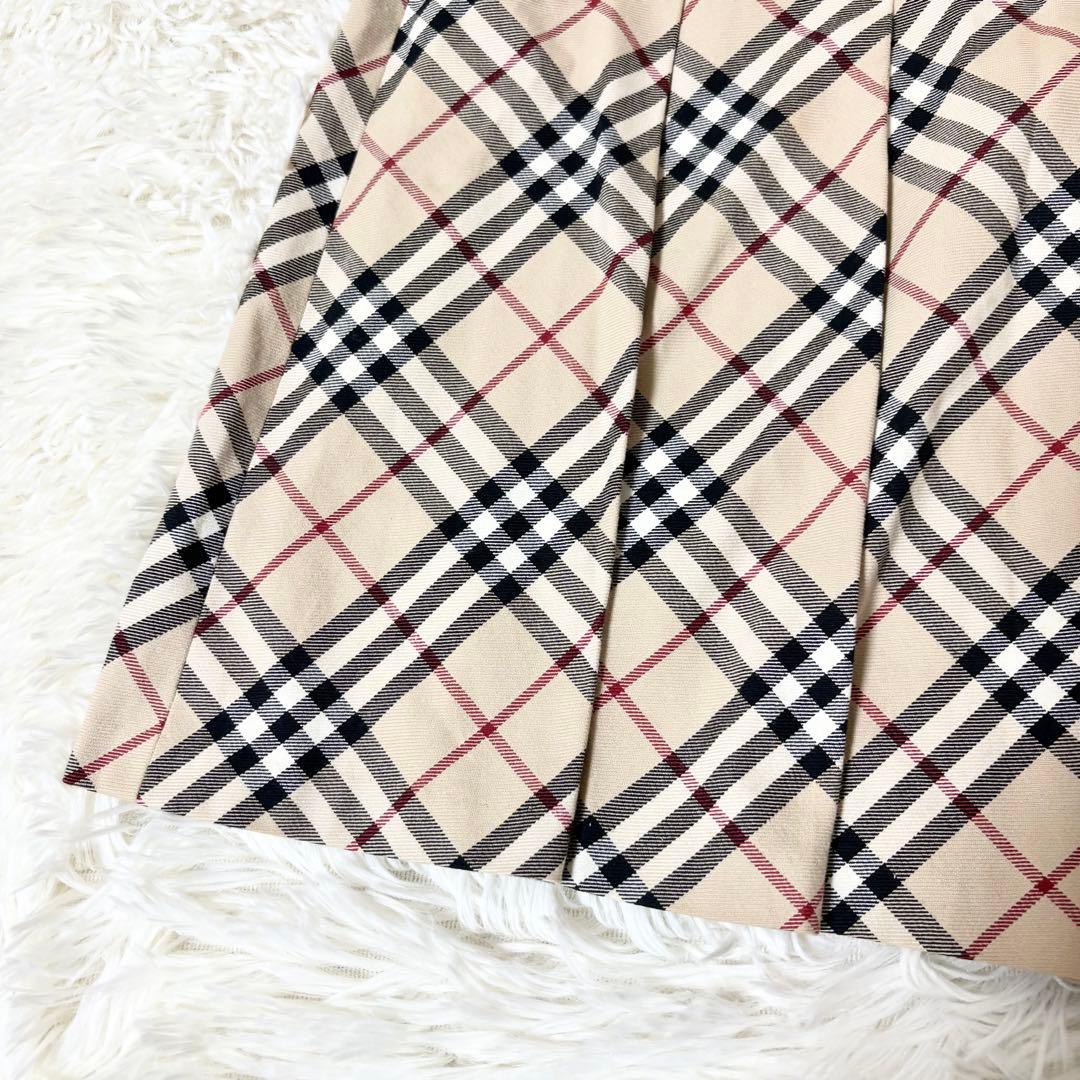希少✨️バーバリーブルーレーベル 巻きスカート ノバチェック 36 y2K