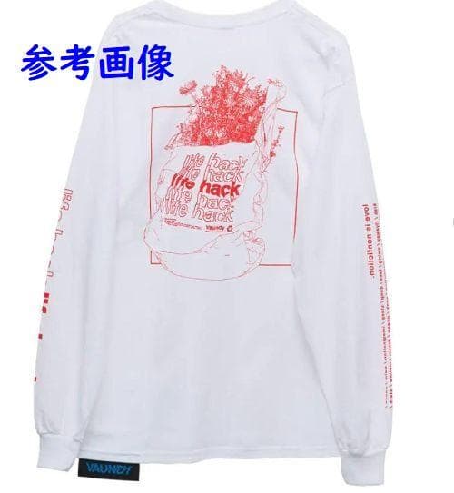 Vaundy life hack ロンT L ホワイト PERIMETRON