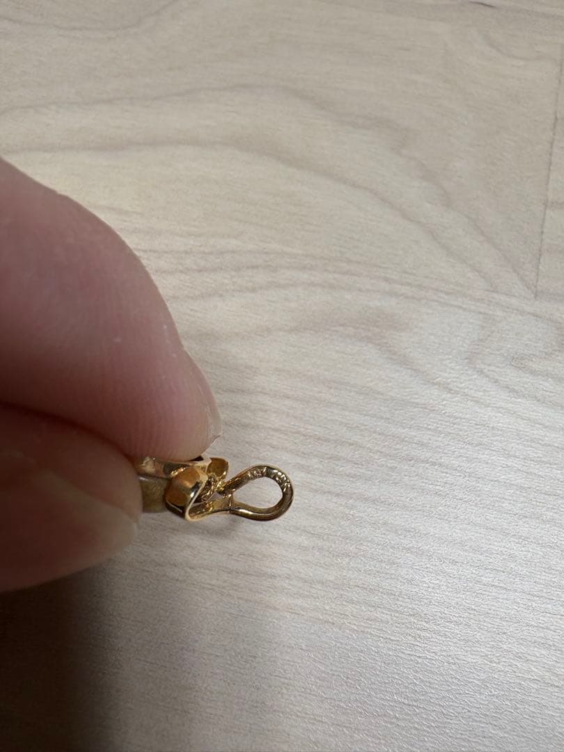 18Kリング 14Kトップ