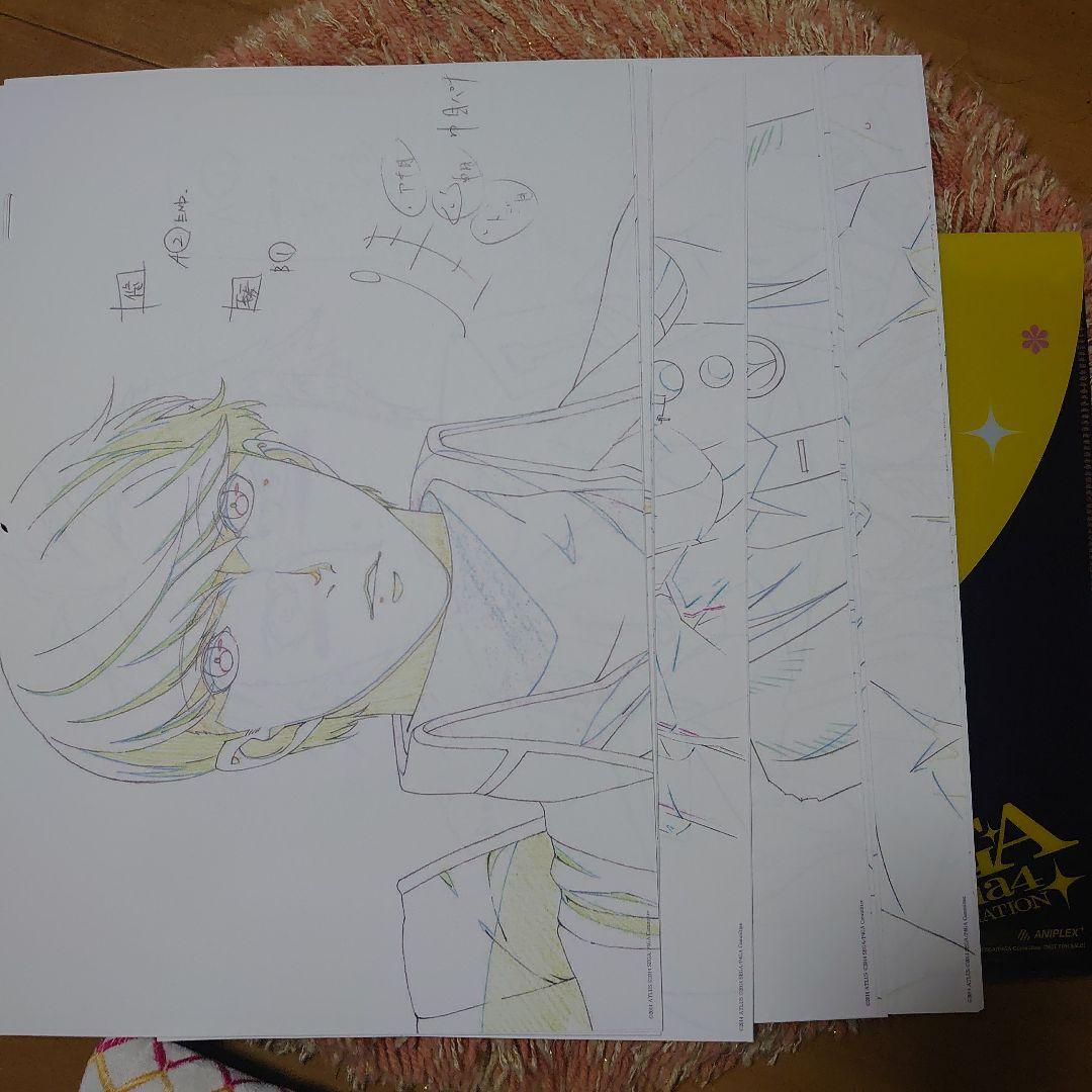 ペルソナ4 テレビデザインクリアファイル 原画20枚