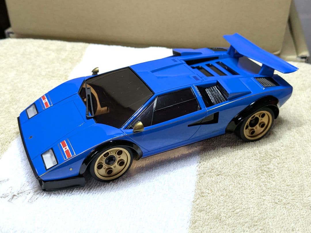 京商ミニッツボディ ランボルギーニカウンタックLP500S ブルー